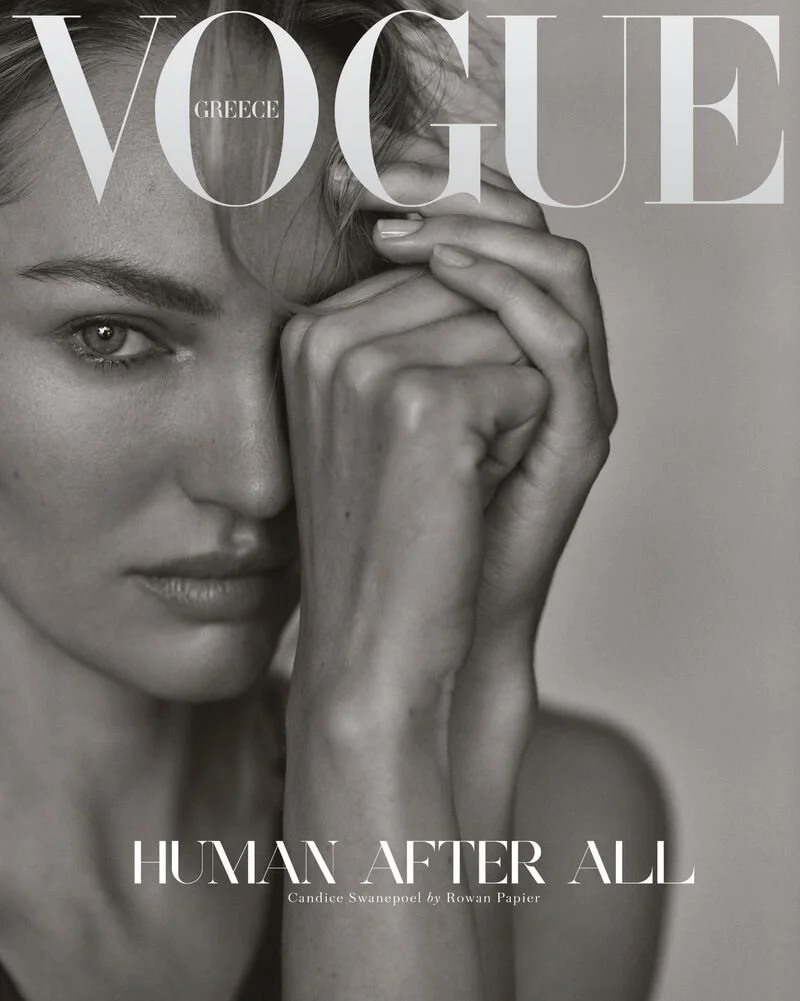 Candice, Irina, Joan in 'Human After All' by Rowan Papier Vogue